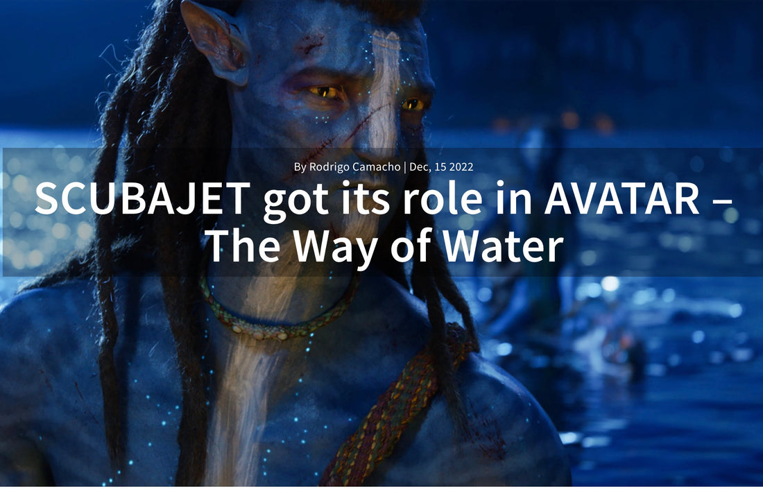 SCUBAJETが映画 『アバター:ウェイ・オブ・ウォーター』に貢献しています。