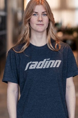 radinn name logo T-shirts Dark grey